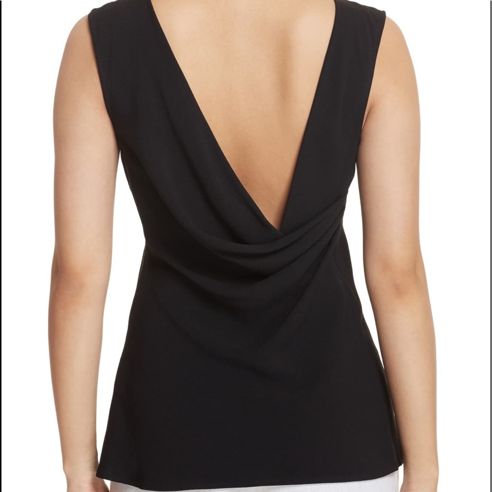 Theory Cowl Back Top
